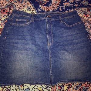 Jean skirt